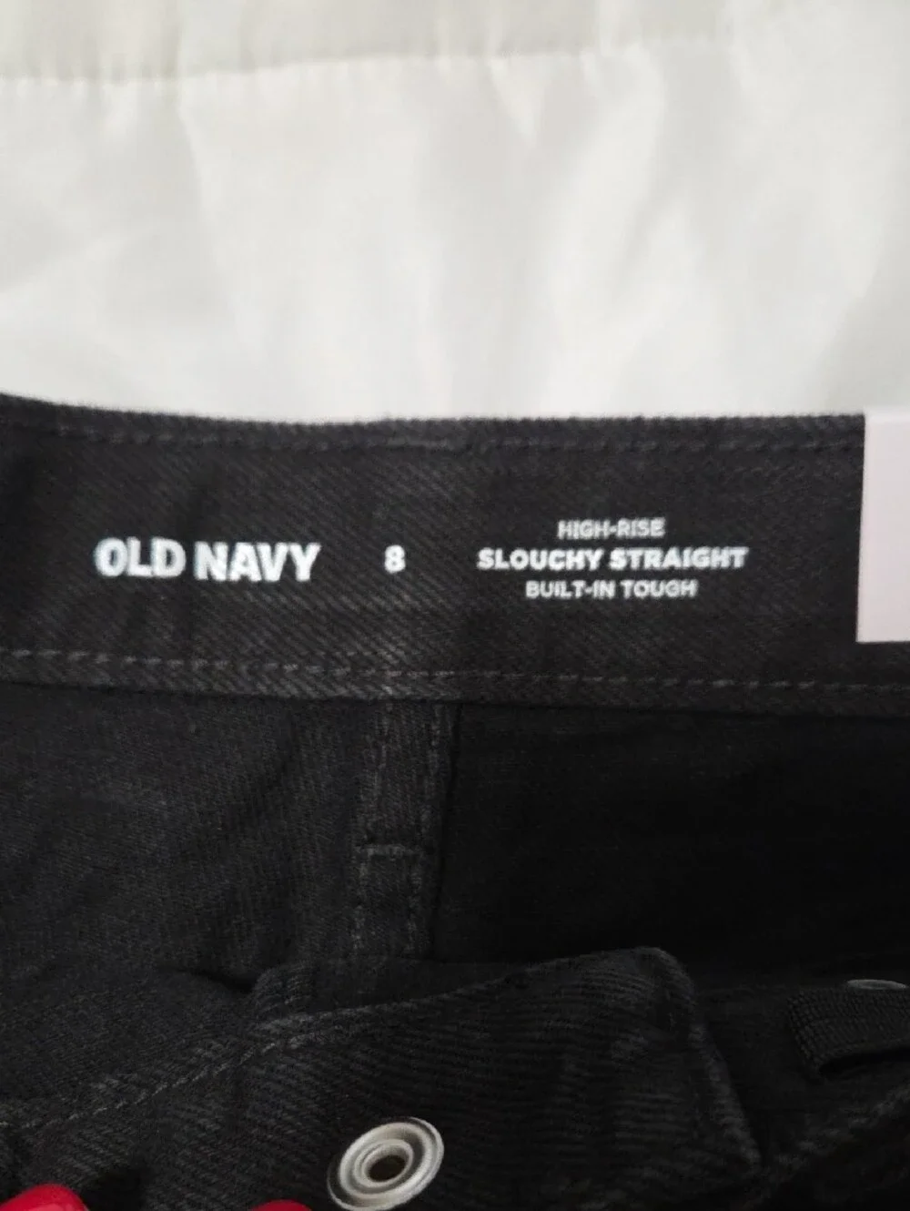 Old Navy Black Relaxed Denim Shorts